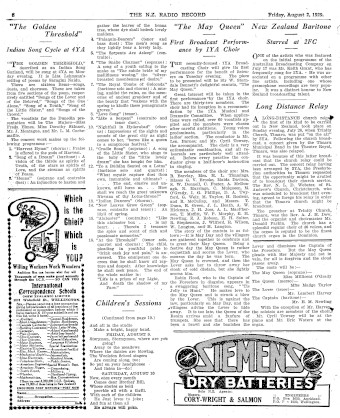 Issue page