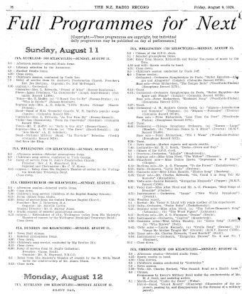 Issue page