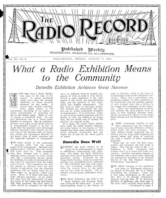 Issue page