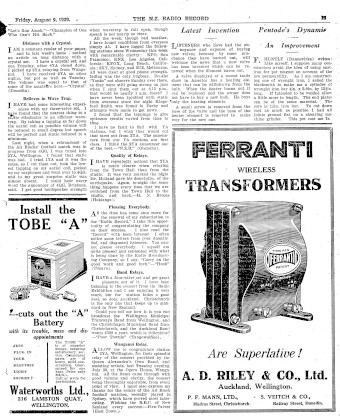 Issue page