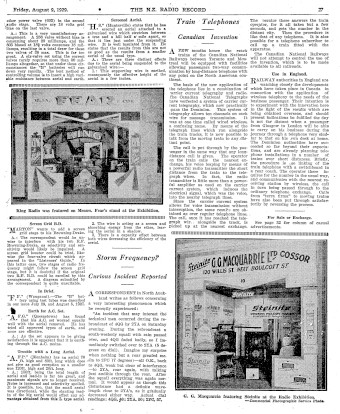 Issue page