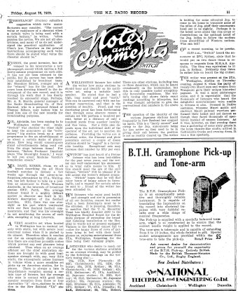 Issue page