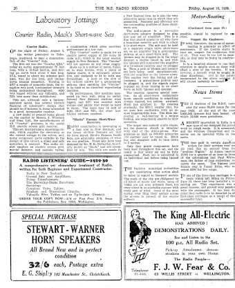 Issue page