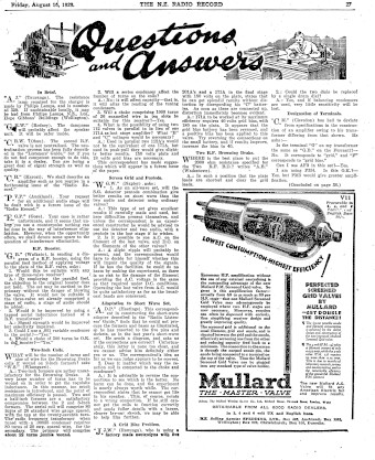 Issue page