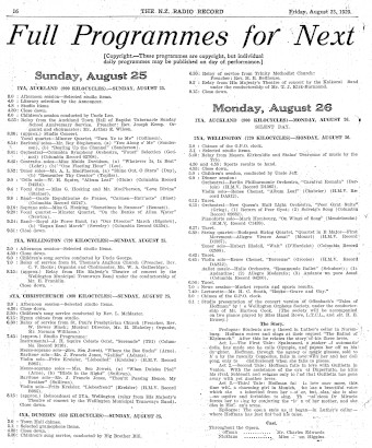 Issue page