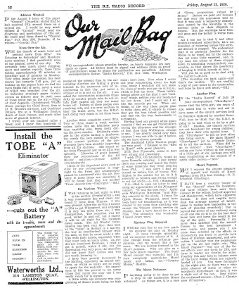 Issue page