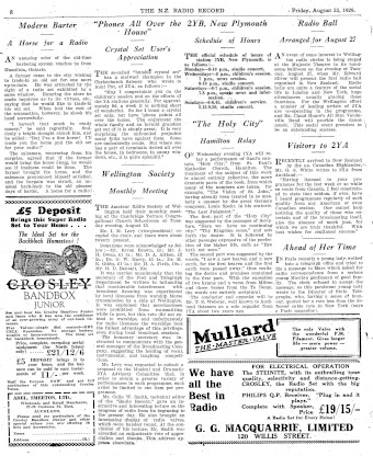 Issue page