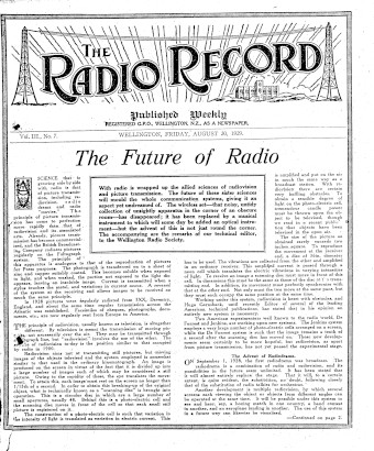 Issue page