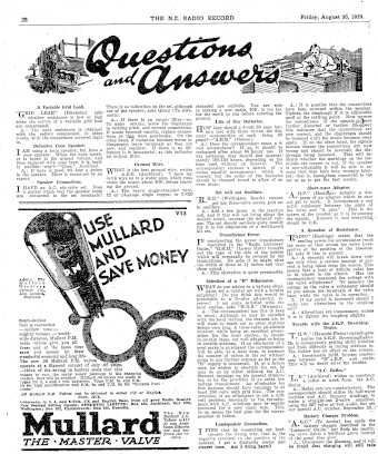 Issue page