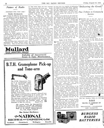 Issue page
