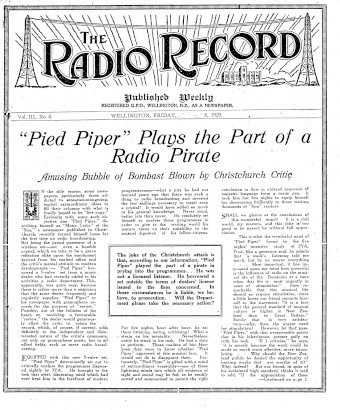 Issue page