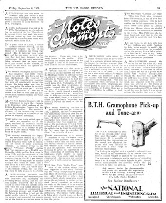 Issue page