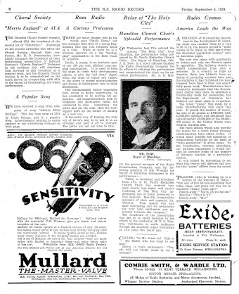 Issue page
