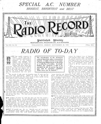 Issue page
