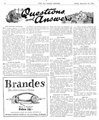 Issue page