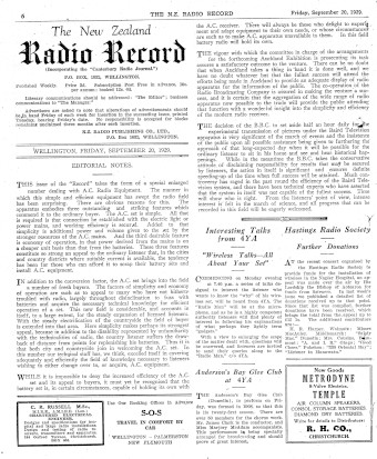 Issue page