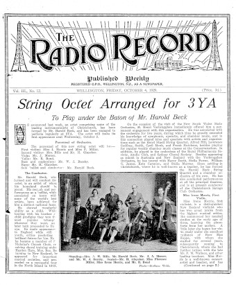 Issue page
