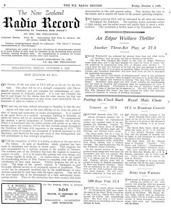 Issue page