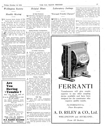 Issue page