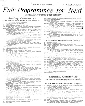 Issue page