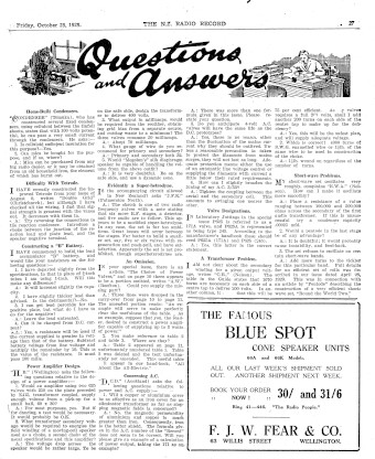 Issue page
