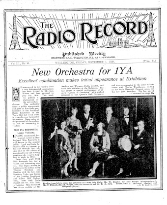 Issue page