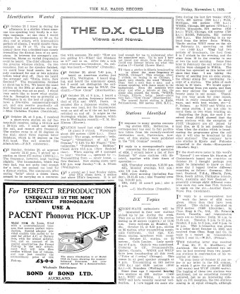 Issue page
