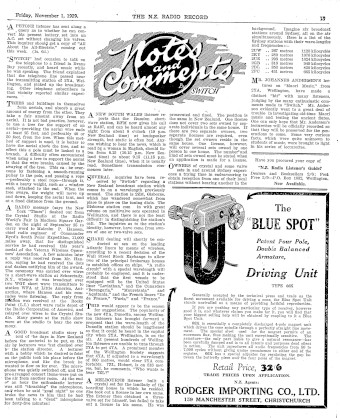 Issue page