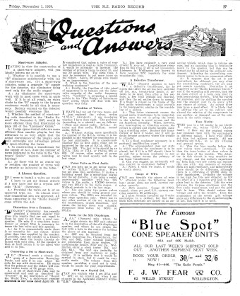 Issue page