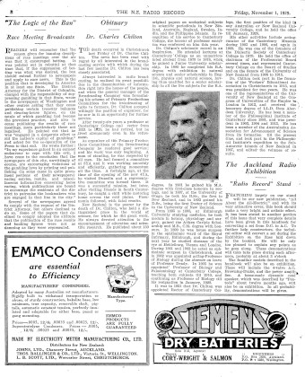 Issue page