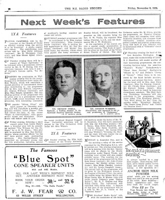 Issue page
