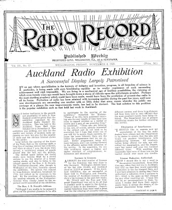 Issue page