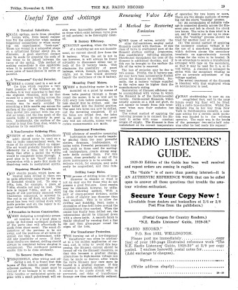 Issue page