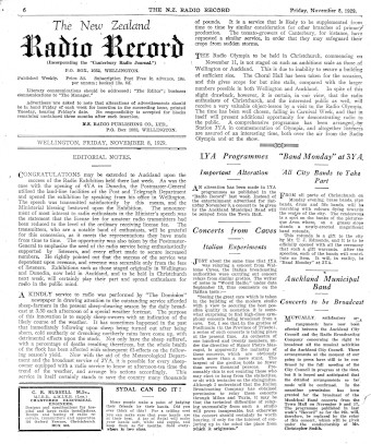 Issue page