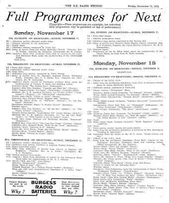 Issue page