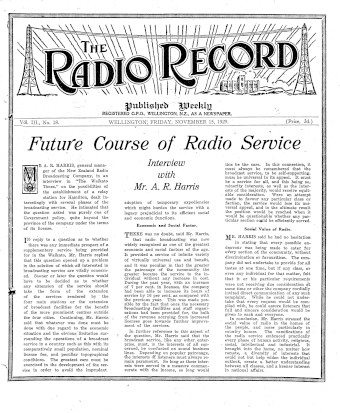 Issue page