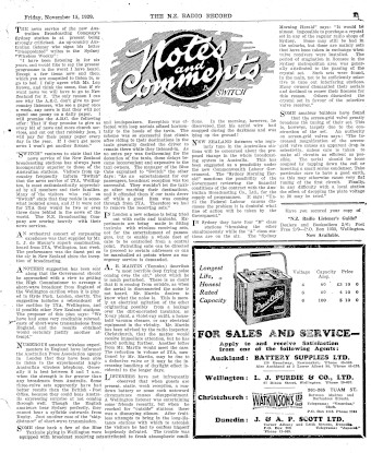 Issue page