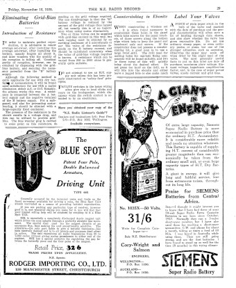 Issue page