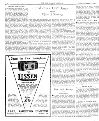 Issue page