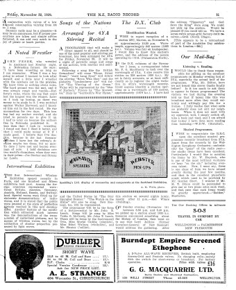 Issue page