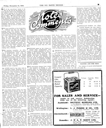 Issue page