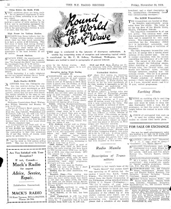 Issue page