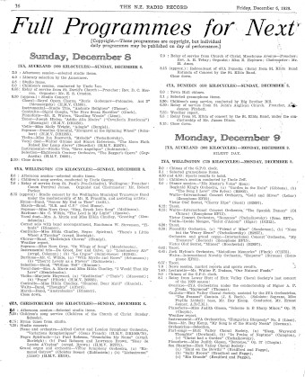 Issue page
