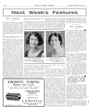 Issue page