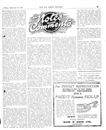 Issue page
