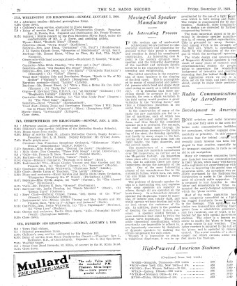 Issue page