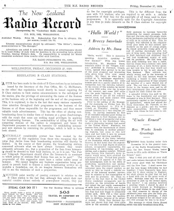 Issue page