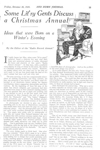 Issue page