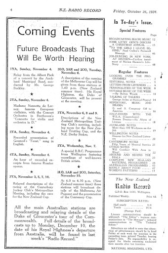 Issue page