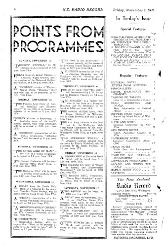 Issue page